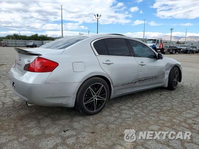Trzecie zdjęcie samochodu z tyłu: 2009 INFINITI G37 SEDAN BASE VIN:JNKCV61E39M011638 - miniatura