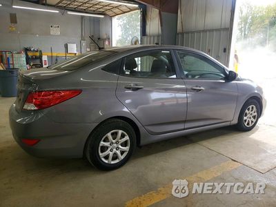 Trzecie zdjęcie samochodu z tyłu: 2014 HYUNDAI ACCENT GLS VIN:KMHCT4AE2EU638803 - miniatura