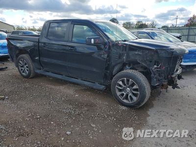Czwarte zdjęcie samochodu z boku: 2021 CHEVROLET SILVERADO K1500 RST VIN:1GCUYEED9MZ127284 - miniatura