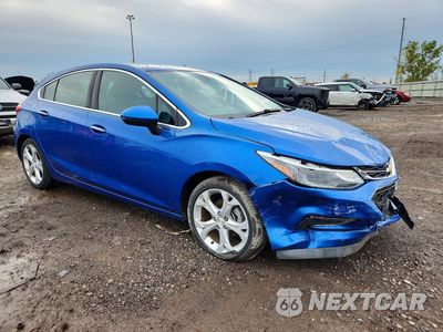 Czwarte zdjęcie samochodu z boku: 2017 CHEVROLET CRUZE PREMIER VIN:3G1BF6SM9HS522973 - miniatura