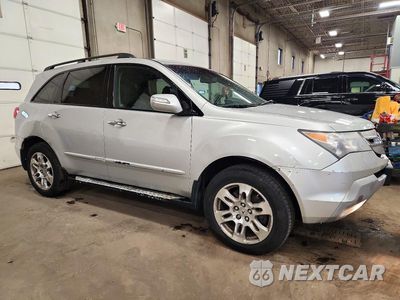 Czwarte zdjęcie samochodu z boku: 2009 ACURA MDX TECHNOLOGY VIN:2HNYD28699H511849 - miniatura