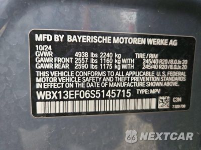Zdjęcie 13 z 13 samochodu: 2025 BMW X1 M35I VIN:WBX13EF06S5145715 - miniatura