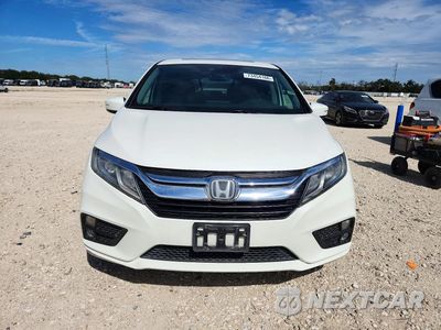 Piąte zdjęcie samochodu w środku: 2019 HONDA ODYSSEY EXL VIN:5FNRL6H72KB114413 - miniatura