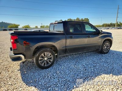 Trzecie zdjęcie samochodu z tyłu: 2020 CHEVROLET SILVERADO C1500 LT VIN:3GCPWCED1LG205451 - miniatura