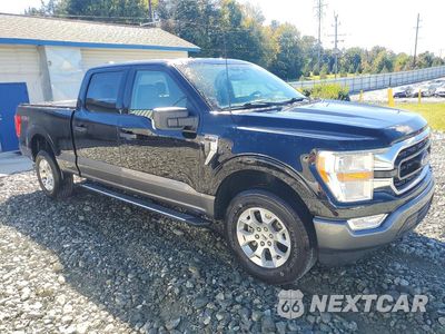Czwarte zdjęcie samochodu z boku: 2021 FORD F150 SUPERCREW VIN:1FTFW1E51MKE48115 - miniatura