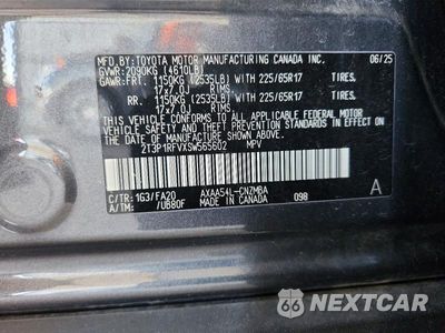 Zdjęcie 13 z 13 samochodu: 2025 TOYOTA RAV4 XLE VIN:2T3P1RFVXSW565602 - miniatura