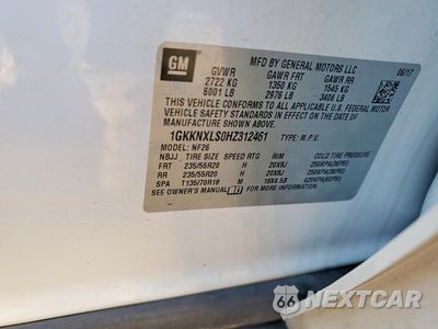 Zdjęcie 13 z 13 samochodu: 2017 GMC ACADIA DENALI VIN:1GKKNXLS0HZ312461 - miniatura