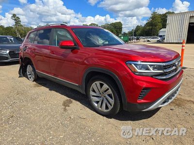 Czwarte zdjęcie samochodu z boku: 2021 VOLKSWAGEN ATLAS SEL VIN:1V2ER2CA9MC527842 - miniatura