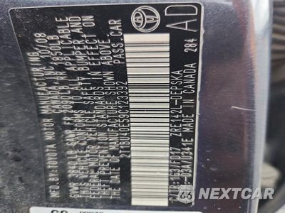 Zdjęcie 12 z 12 samochodu: 2009 TOYOTA COROLLA S VIN:2T1BU40E59C123392 - miniatura