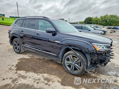 Czwarte zdjęcie samochodu z boku: 2021 VOLKSWAGEN ATLAS SE VIN:1V2PR2CA4MC523433 - miniatura