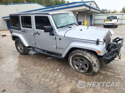 Czwarte zdjęcie samochodu z boku: 2015 JEEP WRANGLER UNLIMITED SPORT VIN:1C4BJWDG1FL612649 - miniatura
