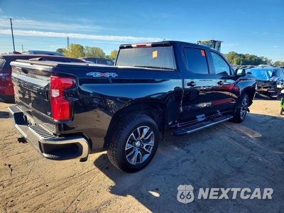 Trzecie zdjęcie samochodu z tyłu: 2022 CHEVROLET SILVERADO K1500 LT-L VIN:1GCPDKEK2NZ504660 - miniatura