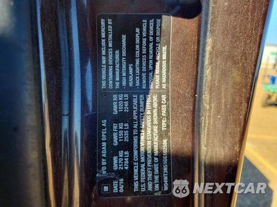 Zdjęcie 12 z 12 samochodu: 2016 BUICK CASCADA PREMIUM VIN:W04WT3N51GG102586 - miniatura