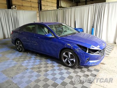 Czwarte zdjęcie samochodu z boku: 2023 HYUNDAI ELANTRA SEL VIN:KMHLS4AG8PU473217 - miniatura