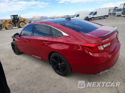Drugie zdjęcie samochodu z przodu: 2020 HONDA ACCORD SPORT VIN:1HGCV1F31LA022322 - miniatura