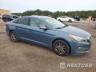 Czwarte zdjęcie samochodu z boku: 2015 HYUNDAI SONATA SE VIN:5NPE24AF7FH150614 - miniatura