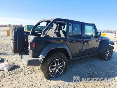 Trzecie zdjęcie samochodu z tyłu: 2024 JEEP WRANGLER 4XE VIN:1C4RJXN63RW356320 - miniatura