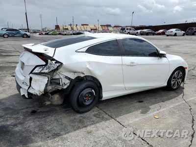 Trzecie zdjęcie samochodu z tyłu: 2016 HONDA CIVIC EXL VIN:2HGFC3B72GH360035 - miniatura