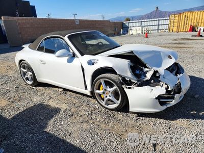 Czwarte zdjęcie samochodu z boku: 2009 PORSCHE 911 CARRERA S CABRIOLET VIN:WP0CB29909S755350 - miniatura
