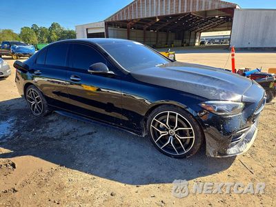 Czwarte zdjęcie samochodu z boku: 2022 MERCEDES-BENZ C 300 VIN:W1KAF4GB8NR058321 - miniatura