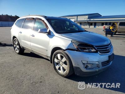 Czwarte zdjęcie samochodu z boku: 2014 CHEVROLET TRAVERSE LTZ VIN:1GNKVJKD5EJ121194 - miniatura