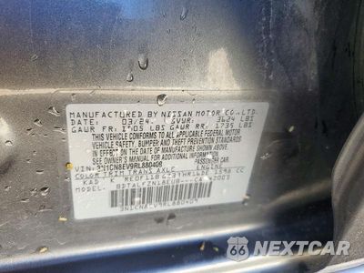 Zdjęcie 12 z 12 samochodu: 2024 NISSAN VERSA SV VIN:3N1CN8EV9RL880409 - miniatura