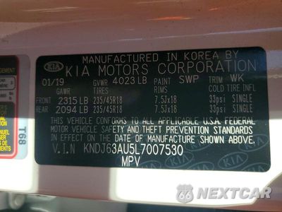 Zdjęcie 13 z 13 samochodu: 2020 KIA SOUL GT LINE VIN:KNDJ63AU5L7007530 - miniatura