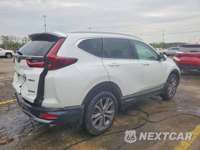 Trzecie zdjęcie samochodu z tyłu: 2021 HONDA CR-V TOURING VIN:5J6RW2H93ML001050 - miniatura