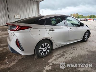 Trzecie zdjęcie samochodu z tyłu: 2020 TOYOTA PRIUS PRIME XLE VIN:JTDKARFP5L3127182 - miniatura
