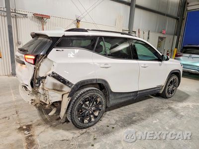 Trzecie zdjęcie samochodu z tyłu: 2022 GMC TERRAIN SLT VIN:3GKALVEV3NL267631 - miniatura