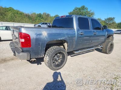 Trzecie zdjęcie samochodu z tyłu: 2007 CHEVROLET SILVERADO C1500 CREW CAB VIN:2GCEC13C171720964 - miniatura