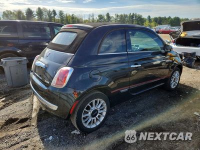Trzecie zdjęcie samochodu z tyłu: 2013 FIAT 500 LOUNGE VIN:3C3CFFER7DT528783 - miniatura