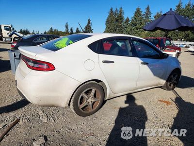 Trzecie zdjęcie samochodu z tyłu: 2014 DODGE DART SE VIN:1C3CDFAA5ED916723 - miniatura