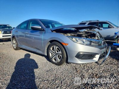 Czwarte zdjęcie samochodu z boku: 2018 HONDA CIVIC LX VIN:19XFC2F55JE033889 - miniatura