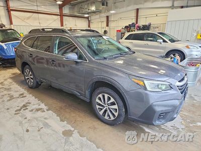 Czwarte zdjęcie samochodu z boku: 2020 SUBARU OUTBACK PREMIUM VIN:4S4BTACC5L3199184 - miniatura