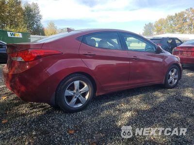 Trzecie zdjęcie samochodu z tyłu: 2013 HYUNDAI ELANTRA GLS VIN:5NPDH4AE8DH259971 - miniatura