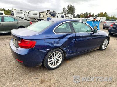 Trzecie zdjęcie samochodu z tyłu: 2014 BMW 228 I VIN:WBA1F5C5XEV255852 - miniatura