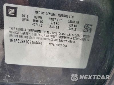 Zdjęcie 12 z 12 samochodu: 2016 CHEVROLET CRUZE LIMITED LT VIN:1G1PE5SB1G7164444 - miniatura