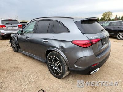 Drugie zdjęcie samochodu z przodu: 2023 MERCEDES-BENZ GLC 300 4MATIC VIN:W1NKM4HB6PU031310 - miniatura
