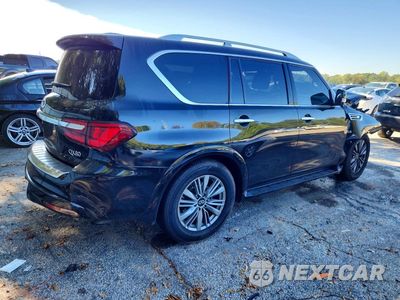 Trzecie zdjęcie samochodu z tyłu: 2018 INFINITI QX80 BASE VIN:JN8AZ2NE7J9192819 - miniatura