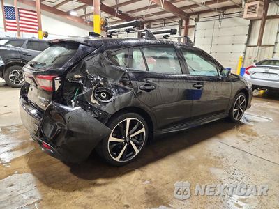 Trzecie zdjęcie samochodu z tyłu: 2021 SUBARU IMPREZA SPORT VIN:4S3GTAM63M3706913 - miniatura