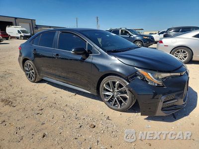 Czwarte zdjęcie samochodu z boku: 2020 TOYOTA COROLLA SE VIN:JTDS4RCE9LJ024997 - miniatura