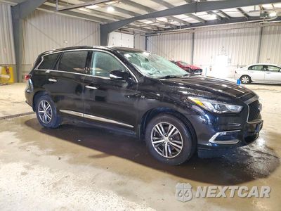 Czwarte zdjęcie samochodu z boku: 2020 INFINITI QX60 PURE VIN:5N1DL0MM2LC502240 - miniatura