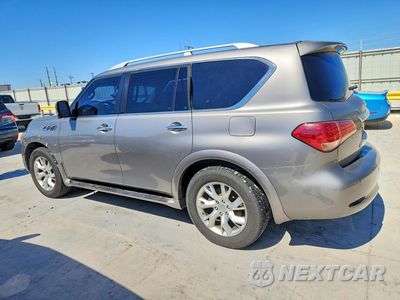 Drugie zdjęcie samochodu z przodu: 2014 INFINITI QX80 BASE VIN:JN8AZ2NF9E9552512 - miniatura