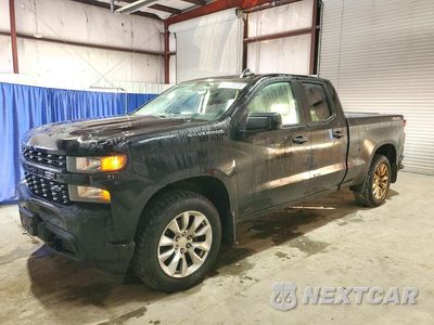 2021 CHEVROLET SILVERADO K1500 CUSTOM 1GCRYBEK9MZ146372 - główne zdjęcie licytacji z USA - miniatura