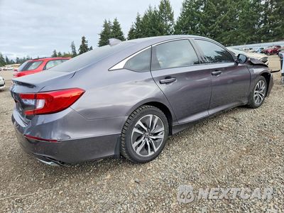 Trzecie zdjęcie samochodu z tyłu: 2018 HONDA ACCORD HYBRID VIN:1HGCV3F18JA001376 - miniatura