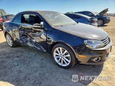 Czwarte zdjęcie samochodu z boku: 2016 VOLKSWAGEN EOS KOMFORT VIN:WVWBW8AH3GV000596 - miniatura
