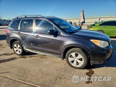 Czwarte zdjęcie samochodu z boku: 2015 SUBARU FORESTER 2.5I PREMIUM VIN:JF2SJADC4FH453498 - miniatura
