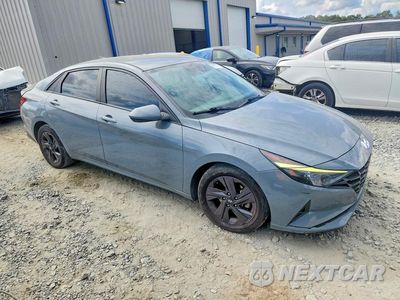 Czwarte zdjęcie samochodu z boku: 2021 HYUNDAI ELANTRA SEL VIN:KMHLS4AG7MU132645 - miniatura