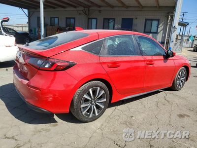 Trzecie zdjęcie samochodu z tyłu: 2022 HONDA CIVIC EXL VIN:19XFL1H74NE022834 - miniatura